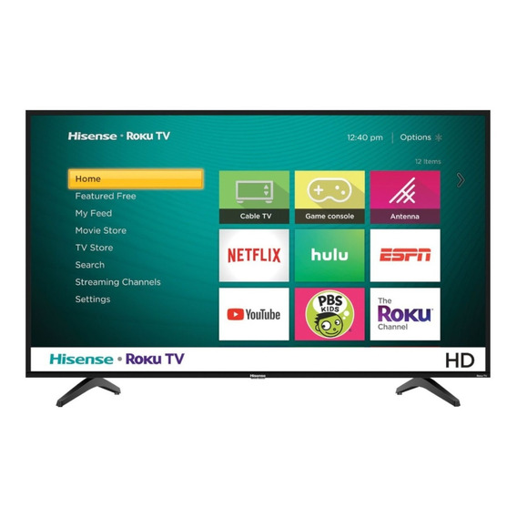 Smart TV Hisense H4 Series 32H4F LED Roku OS HD 32" 120V