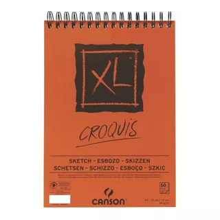 Canson® Xl® Croquis, A4 - 21 X 29.7 Cm - 90g - 120 Hojas