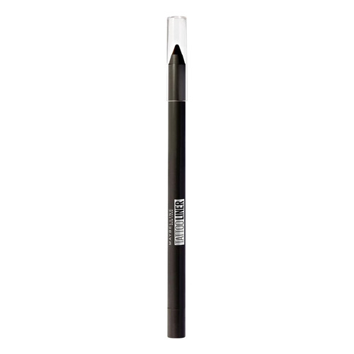 Lápiz De Ojos Tattoo Liner Negro Waterproof Maybelline Efecto Mate