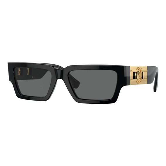 Gafas De Sol Versace Versace Black Ve4459 S, Color Negro Con Marco De Acetato Estandar - Ve4459