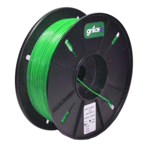 Filamento 3D HIPS Grilon3 de 1.75mm y 1kg verde