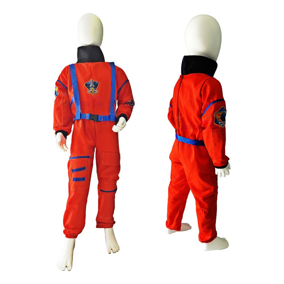 Disfraz Astronauta Cosplay Tipo Astronauta Para Niño Y Niña