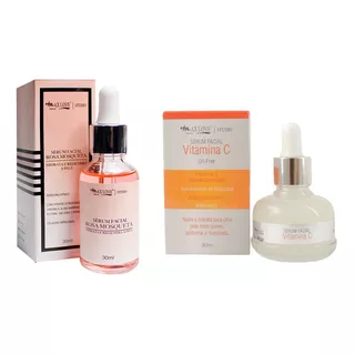 Kit Serum Rosa Mosqueta Más Vitamina C Maxlove 30ml