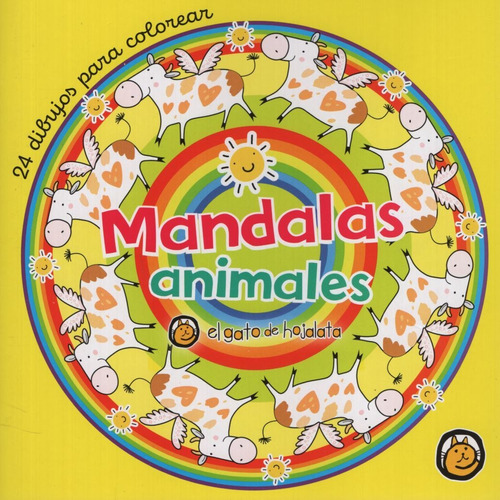 Mandalas Animales - 24 Dibujos Para Colorear