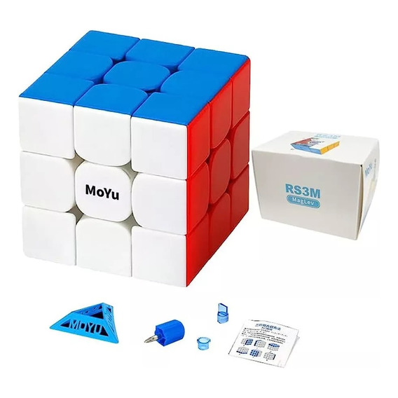 Cubo Rubik Moyu Rs3m Magnético Speedcube Imanes 3x3x3 Puzzle