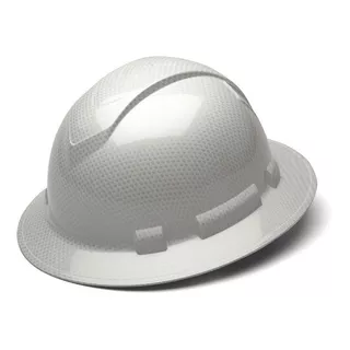 Casco De Seguridad Ala Ancha Blanco Grafito Pyramex Hp54116s