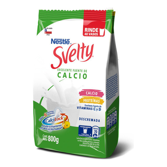 Leche En Polvo Svelty 800g