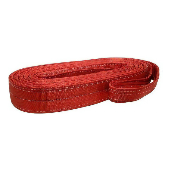 Eslinga Urrea Ep222 Poliester Reforzada 2inx2m Rojo 2 Capas