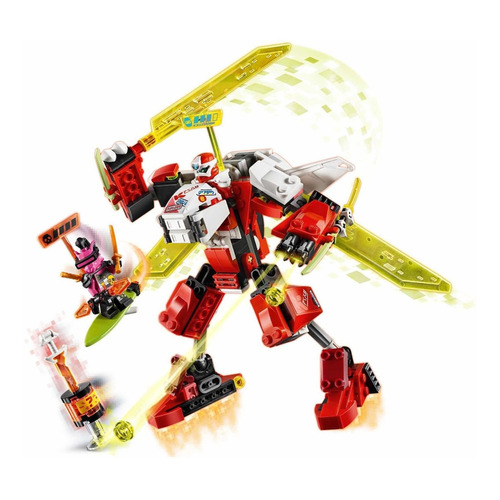 Set de construcción Lego Ninjago Kai's mech jet 217 piezas  en  caja