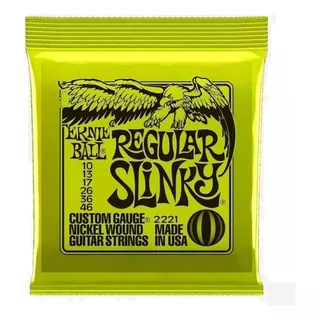 Ernie Ball 2221 Cuerdas Guitarra Electrica 10-46 10x