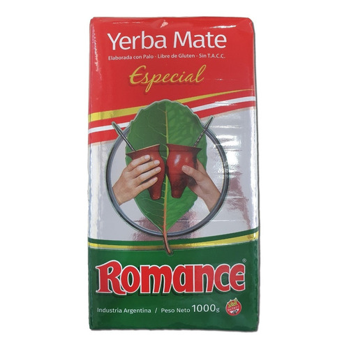 Yerba Mate Romance Especial 1kg X20 Unidades