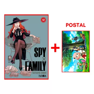 Ivrea Arg - Spyxfamily #12 + Postal De Regalo