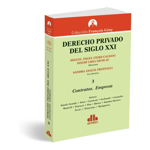 Derecho Privado Del Siglo Xxi 3 - Contratos Empresa, De Miguel A. Ciuro Caldani. Editorial Astrea, Tapa Blanda En Español, 2021