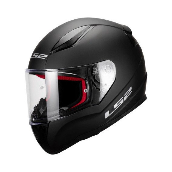 Casco Integral Ls2 Rapid Para Moto Negro Mate Seguridad Euro Tamaño Del Casco S