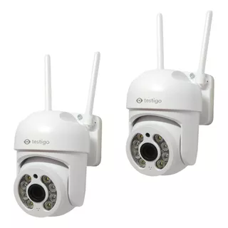 Cámara Exterior Wifi Robótica 2mp - 1 Año Garantía (x2 Unid)