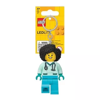 Llavero Con Luz Led Doctora Flieber Lego