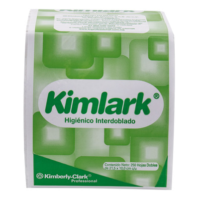  Papel Higiénico Interdoblado Kimlark Sr Hoja Doble .