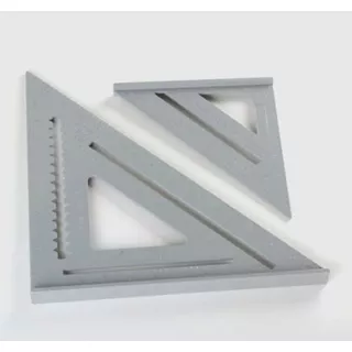 2 Escuadras De Aluminio12 Y 7 PuLG. Para Carpintería Nuevas!