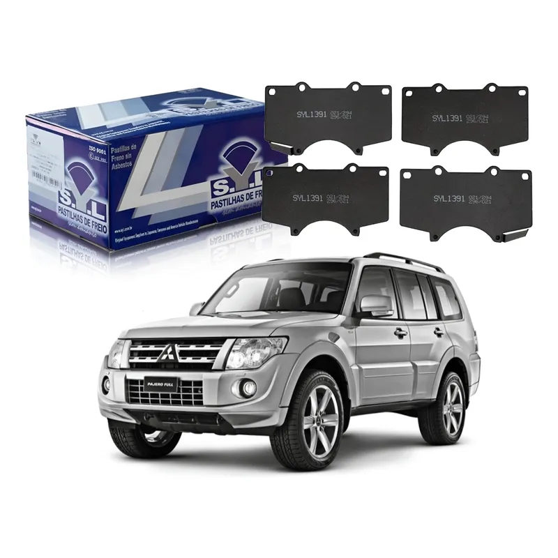 Pastilha Freio Dianteira Pajero Full 3.8 2011 A 2013