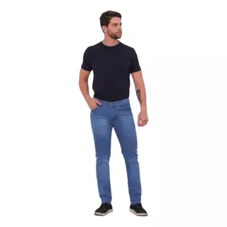 Calça Jeans Slim 