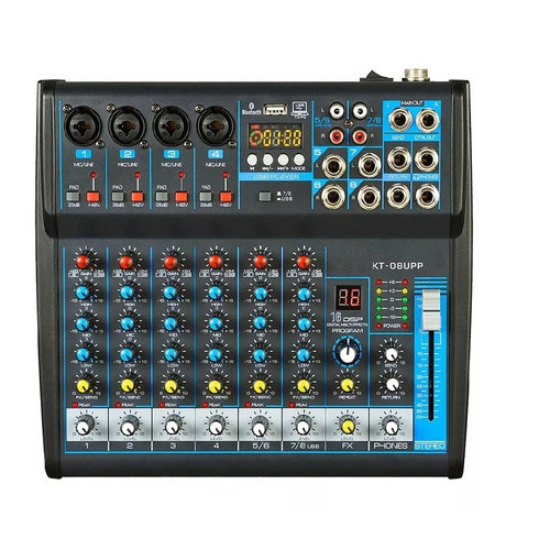 Consola Parquer KT-08UP de mezcla 220V