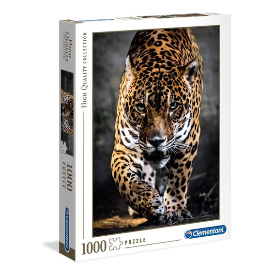 Puzzle Clementoni 1000 Piezas Walk Of The Jaguar - Animales