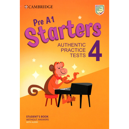 Cambridge Starters 4 - St Book (2018) - Grupo Editor