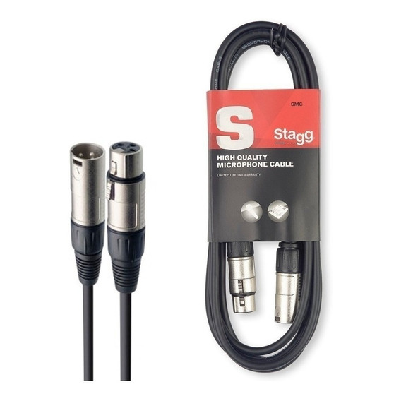 Cable Canon Canon Xlr Stagg 3 Metros