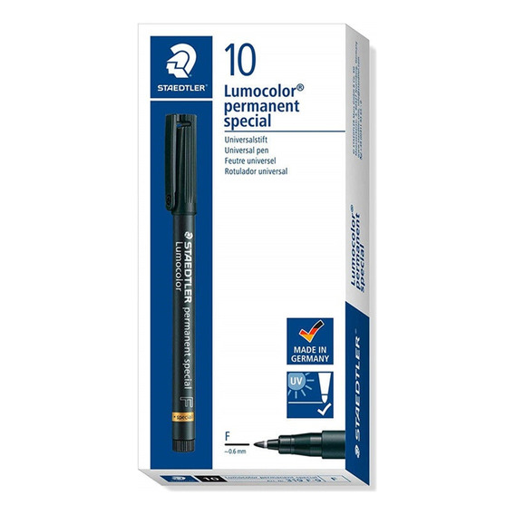 Staedtler Lumocolor Special, Marcador Permanente Para Revest