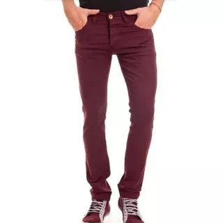 Pantalon Chupin Hombre Elastizado Color Be Yourself Tiendas