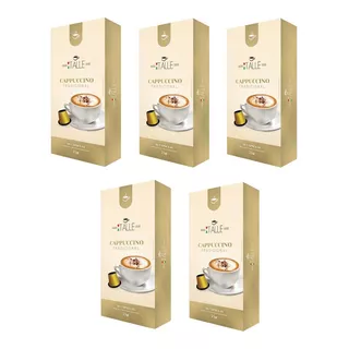 Capsulas Nespresso Cappuccino Tradicional Cafe Italle Kit 50
