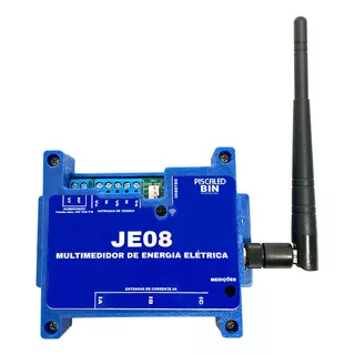 Medidor De Consumo Energia Elétrica Je08 Mqtt Modbus - 2000a