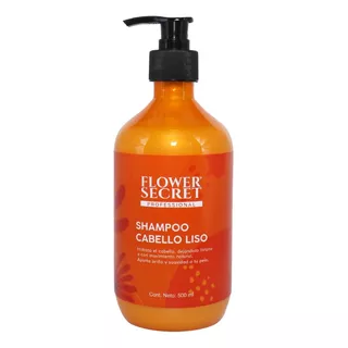  Shampoo Profesional Cabello Liso 500 Ml