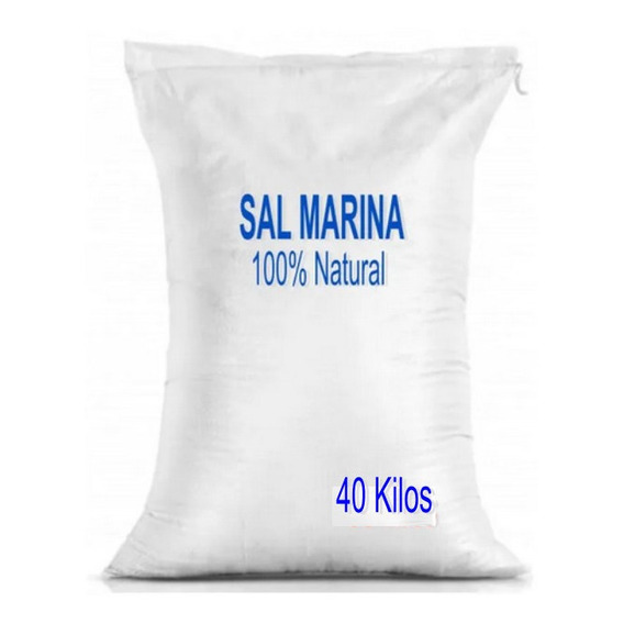 Bulto De Sal Marina X 40kls - g a $3