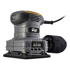 Lixadeira Orbital Wap Elo 250 Com Coletor De Pó 250w 14000 Opm 220v Cinza 60 Hz