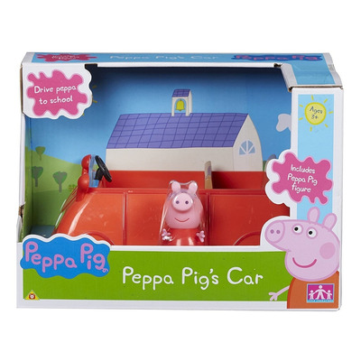 Veiculo E Mini Figura Peppa Pig Carro De Passeio Sunny 2307