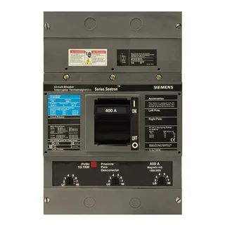 Interruptor Siemens 400a Jxd63b400 Sentron 400amp