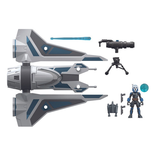 Star Wars Hasbro Mission Fleet Nave Bo- Katan Gauntlet Starfighter