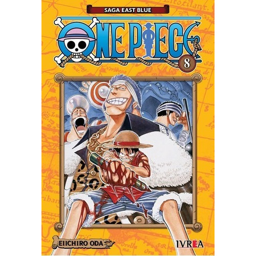 Manga One Piece #08 Ivrea Argentina