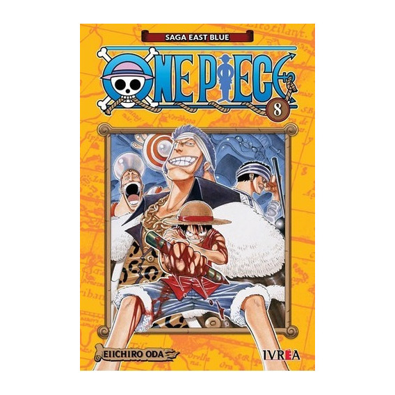 Manga One Piece #08 Ivrea Argentina