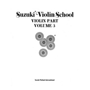 Método Suzuki Violin School Para Violino Volume 3