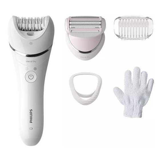 Depiladora Philips Bre712/00 Epilator 8000 Rasura Wet & Dry