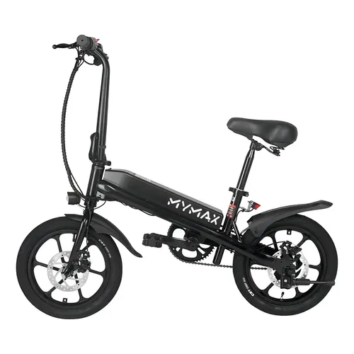 Bike elétrica Mymax Myway 4.0 preta