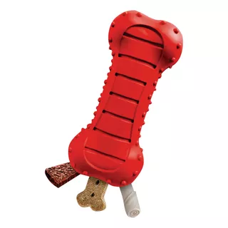 Hueso De Goma Durabone Snack, L, Rojo, 9,5 Cm