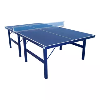 Mesa Ping Pong Tenis De Mesa 15 Mm Procópio Nova Cx Lacrada Cor Azul