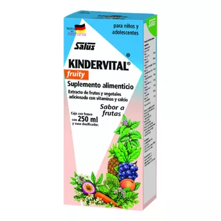 Kindervital Suplemento Para Niños Y Adolescentes 250ml