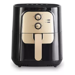 Air Fryer Fritadeira Elétrica Gaabor Jumbo Family 5,5l 1400w Cor Preto Com Dourado