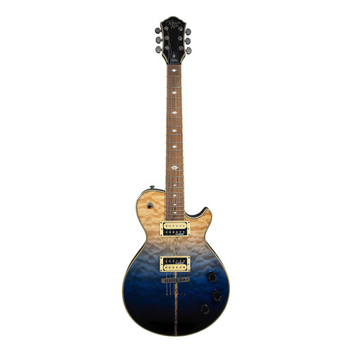 Guitarra Eléctrica Patriot Instinct Con Estuche Mkpicbfpra W Color Blue Fade Material Del Diapasón Pau Ferro Orientación De La Mano Diestro