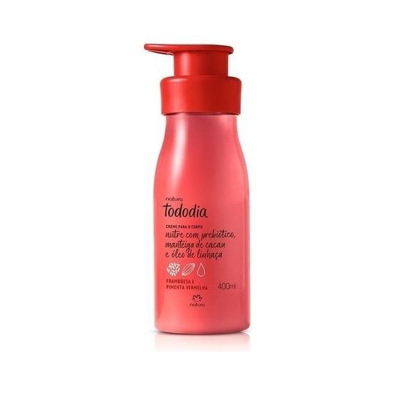 Natura Crema Corporal Tododia Frambuesa Y Pimienta Roja