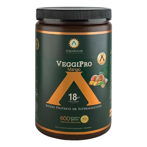 Veggipro Mango 600gr - Batido Proteína - Vegetal Vegana